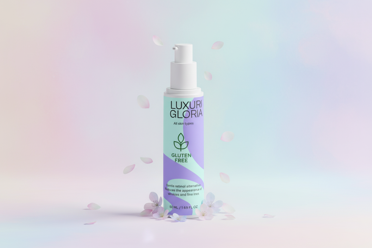 Bottiglia singola con sfondo floreale