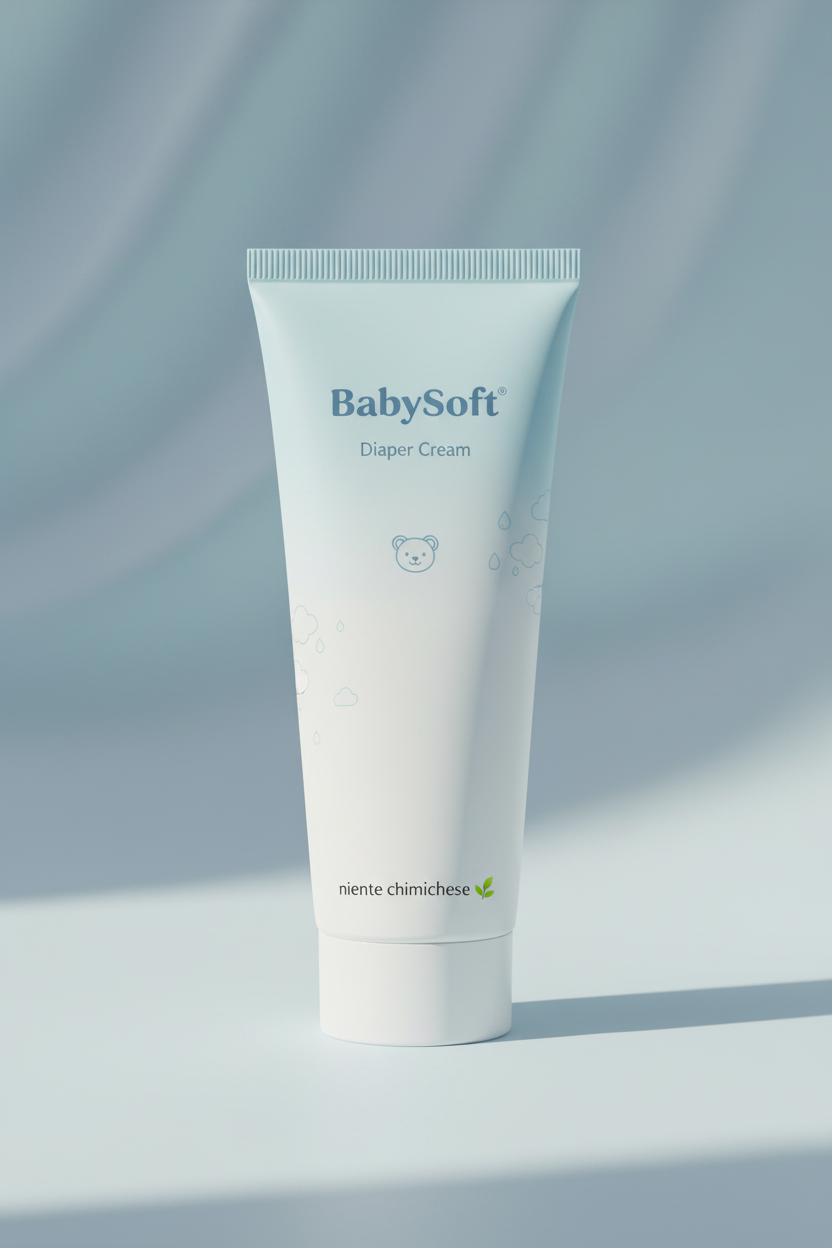 Tubetto elegante con scritta niente chimichese